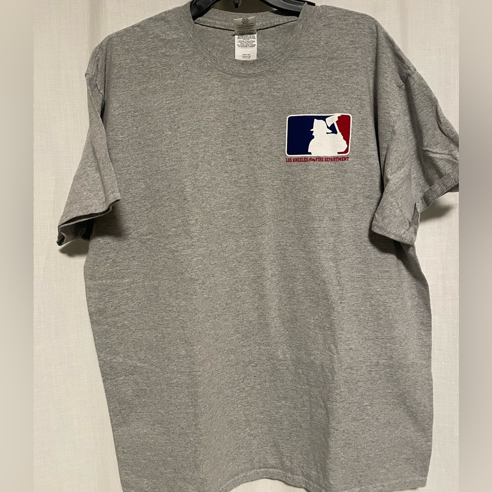 Gray MLB Logo T-Shirt